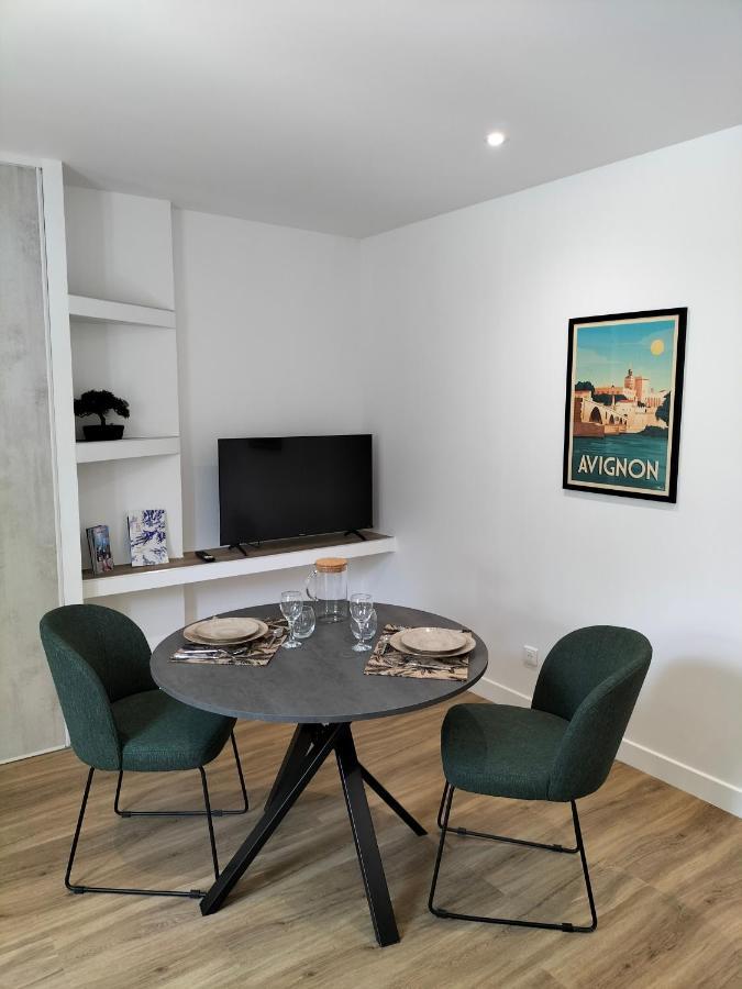 Studio Terrasse, Intra-Muros, Climatise Avec Wifi Avignon Exterior foto